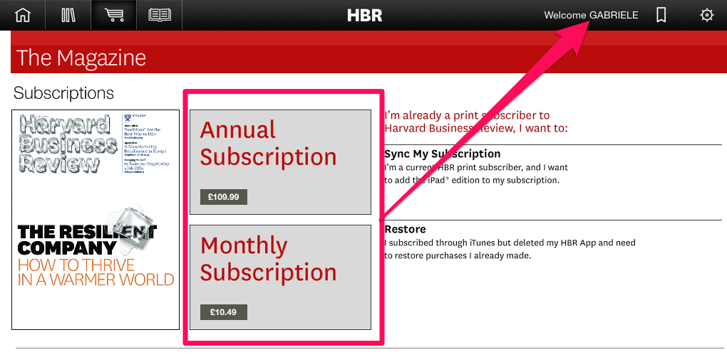 harvard bussines review